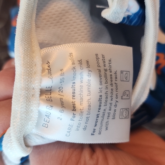 Beau and Belle Littles reusable swim diaper - Picture 4 of 4